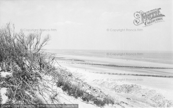 Photo of Chapel St Leonards, The Beach From The Dunes c.1955
