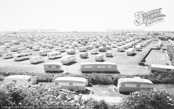 Photo of Chapel St Leonards, The Caravan Sites c.1960