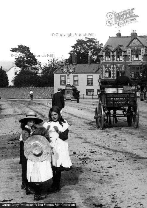 Photo of Chard, Children In Fore Street 1907