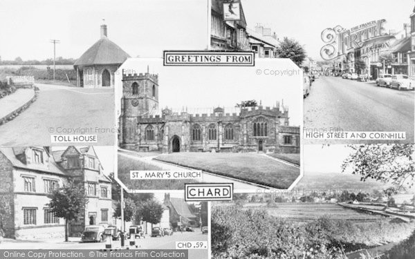 Photo of Chard, Composite c.1955