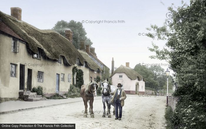 Photo of Chard, Cottages 1907