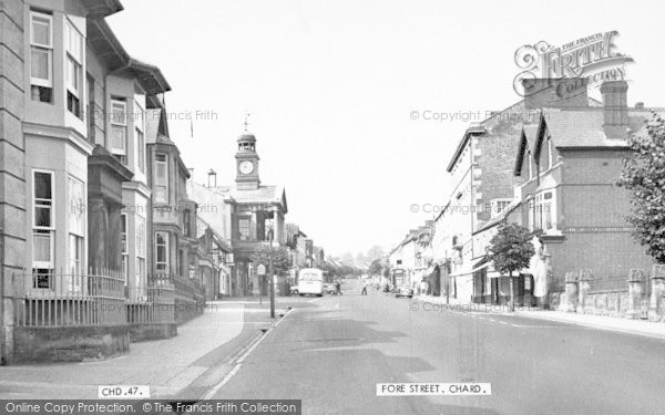 Photo of Chard, Fore Street c.1960