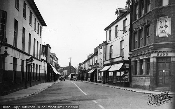 Photo of Chard, Holyrood Street c.1950