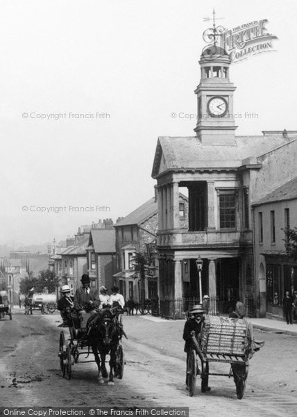 Photo of Chard, Horse And Carriage In Fore Street 1907