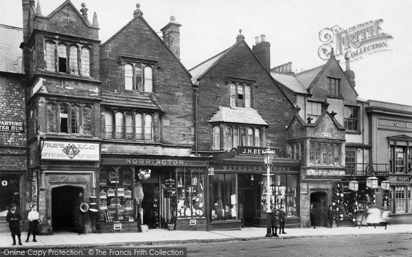 Photo of Chard, Old Houses, Fore Street 1907