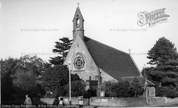 Photo of Chard, The Catholic Church c.1955