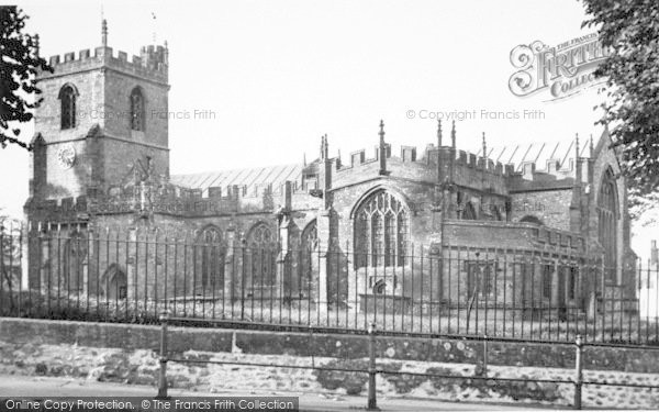 Photo of Chard, The Parish Church c.1955