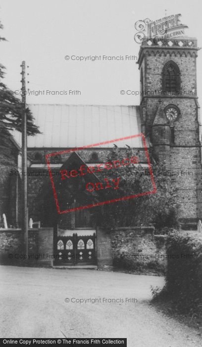 Photo of Chardstock, Church And Lychgate c.1965