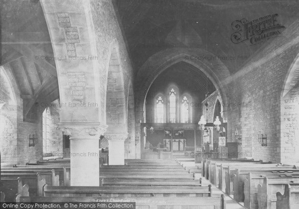 Photo of Charfield, Church Interior 1904