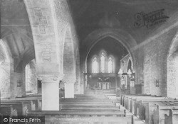 Church Interior 1904, Charfield