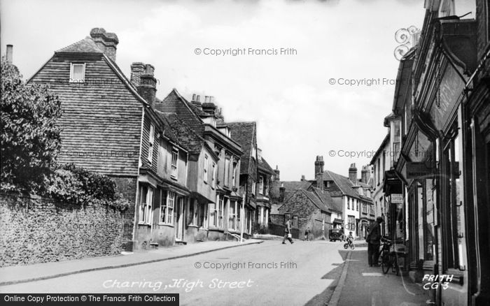 Photo of Charing, High Street c.1955