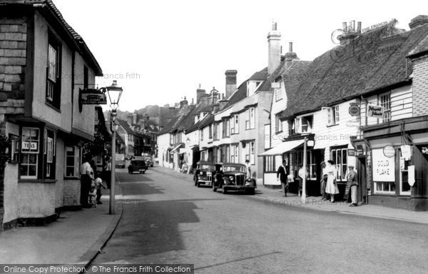 Photo of Charing, High Street c.1955