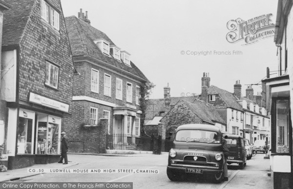 Photo of Charing, Ludwell House And High Street c.1965