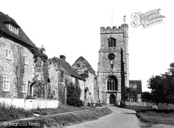 St Peter's Church c.1960, Charing