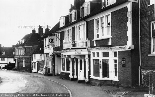 Photo of Charing, The Kings Head Hotel c.1965