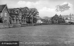 The School And New Housing Estate c.1955, Charing