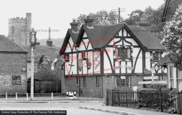 Photo of Charing, Thr Queen's Head c.1955