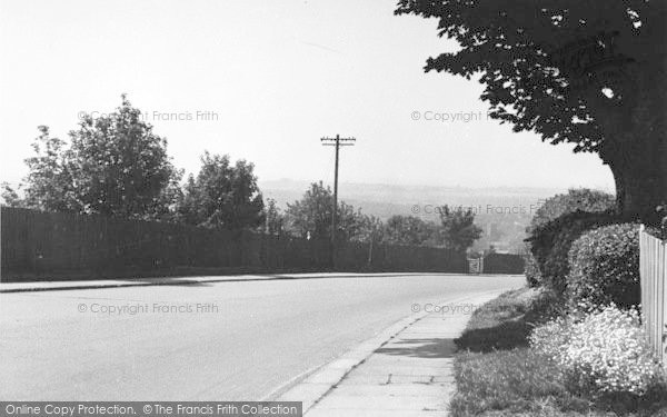 Photo of Charing, View From The Hill c.1955
