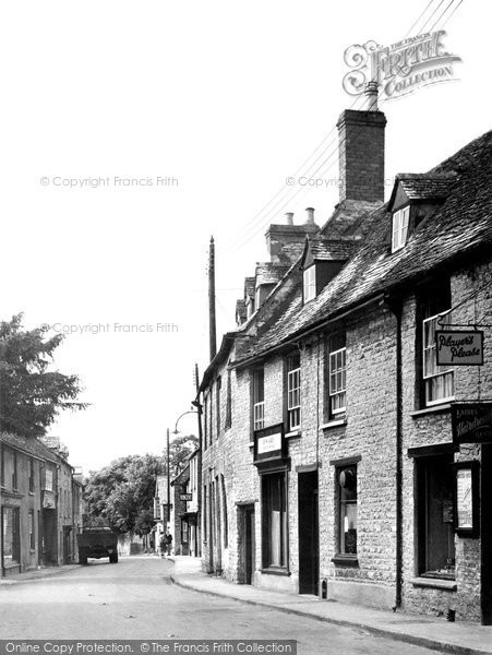 Photo of Charlbury, Market Street c.1955