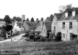 Charlbury, view from Grammar School Hill c1950