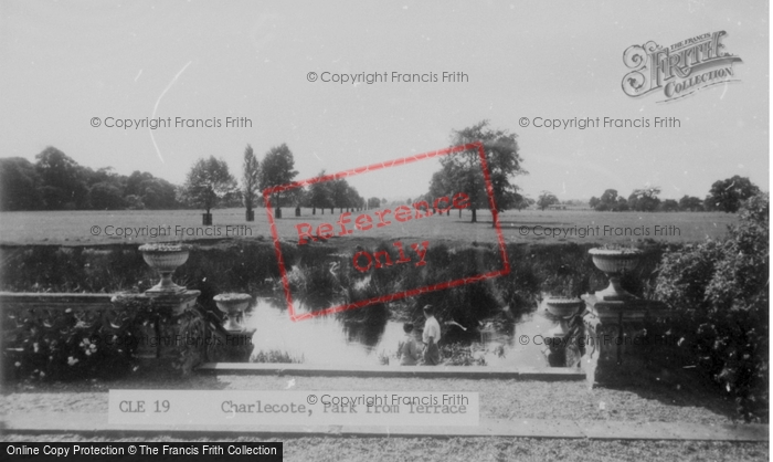 Photo of Charlecote, Charlecote Park From Terrace c.1960