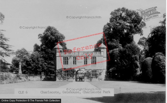 Photo of Charlecote, Charlecote Park Gatehouse c.1955