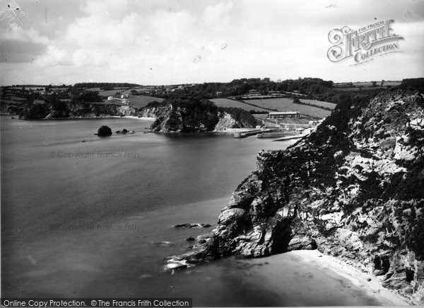 Photo of Charlestown, And Duporth Bays c.1955