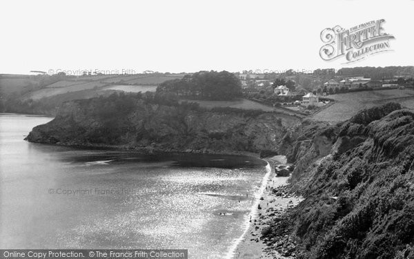 Photo of Charlestown, Duporth Beach c.1955