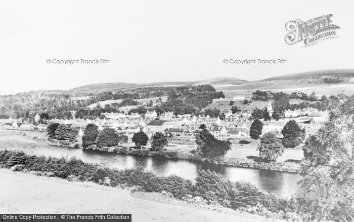 Photo of Charlestown Of Aberlour, From Wester Elchies c.1946
