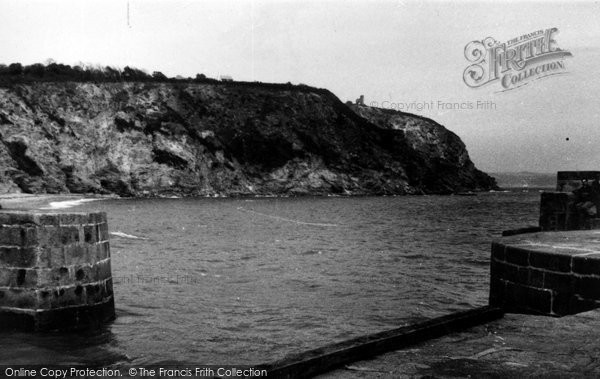 Photo of Charlestown, Pier End And Cliffs c.1960