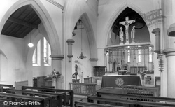 St Paul's Church, Interior c.1960, Charlestown