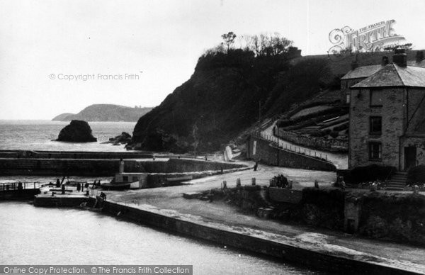 Photo of Charlestown, The Coast From The Terrace c.1955