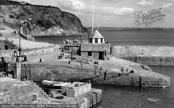 Photo of Charlestown, The Harbour c.1955 - Francis Frith