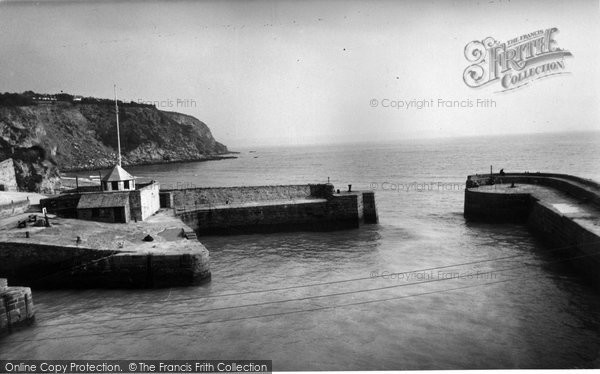 Photo of Charlestown, The Harbour c.1955