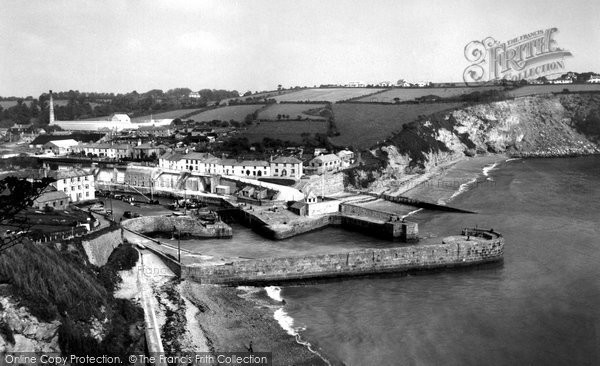 Photo of Charlestown, The Harbour c.1955 - Francis Frith