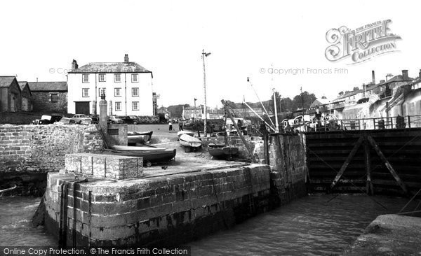 Photo of Charlestown, The Harbour c.1955