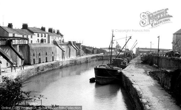 Photo of Charlestown, The Harbour c.1955