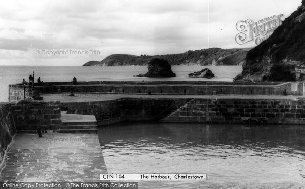 Photo of Charlestown, The Harbour c.1960