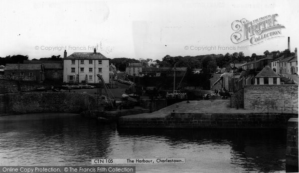 Photo of Charlestown, The Harbour c.1960
