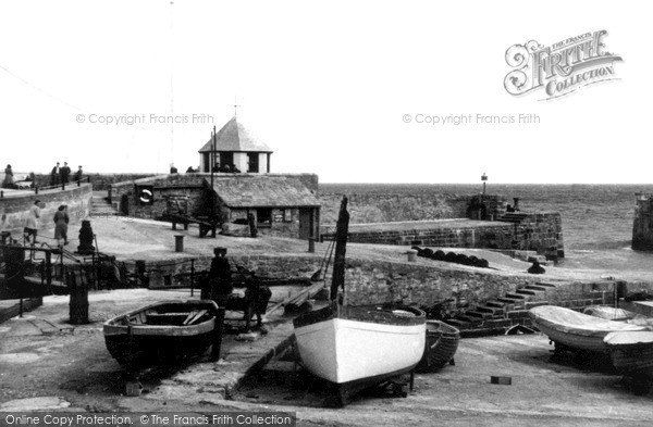 Photo of Charlestown, The Harbour Entrance c.1955