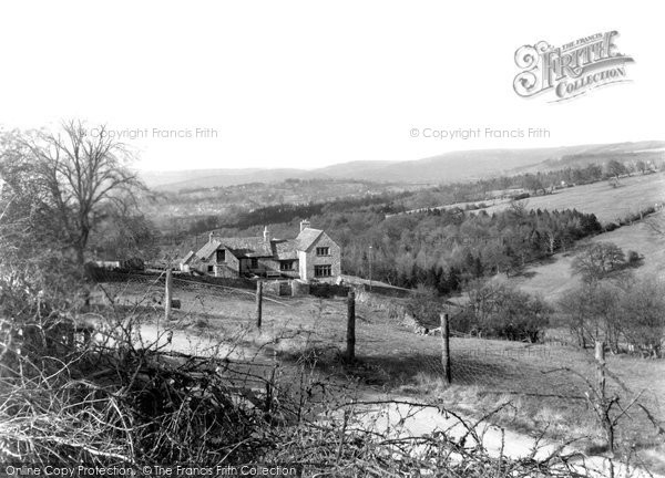Photo of Charlton Kings, A Glimpse From Charlyon Hill c.1950