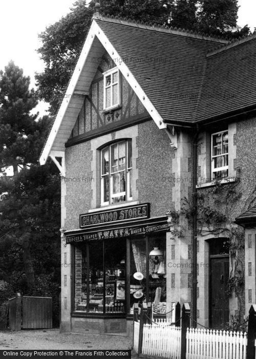 Photo of Charlwood, The 'charlwood Stores' 1904