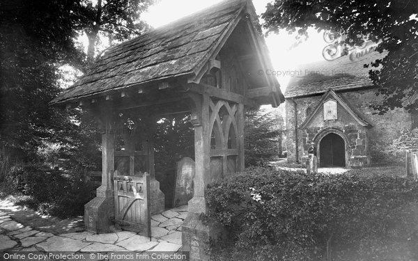 Photo of Charlwood, The Lychgate And Church 1906