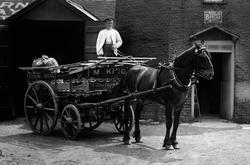 Wagon At The Old Mill 1906, Charlwood