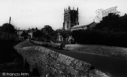St Mary's Church And Bridge c.1960, Charminster
