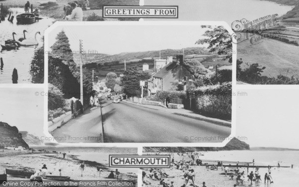 Photo of Charmouth, Composite c.1960