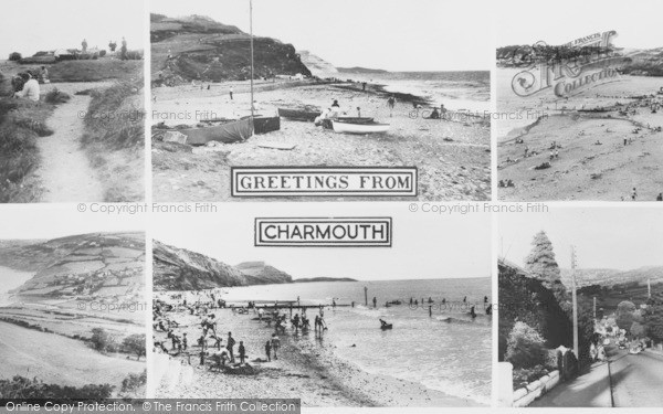 Photo of Charmouth, Composite c.1960