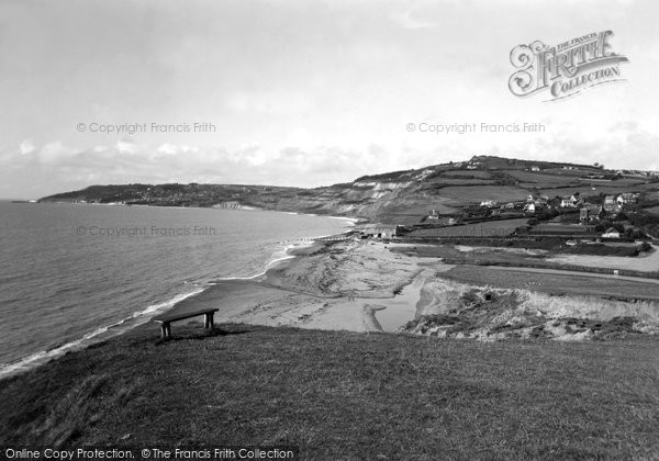 Photo of Charmouth, From East Cliffs c.1939