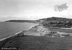 From East Cliffs c.1939, Charmouth