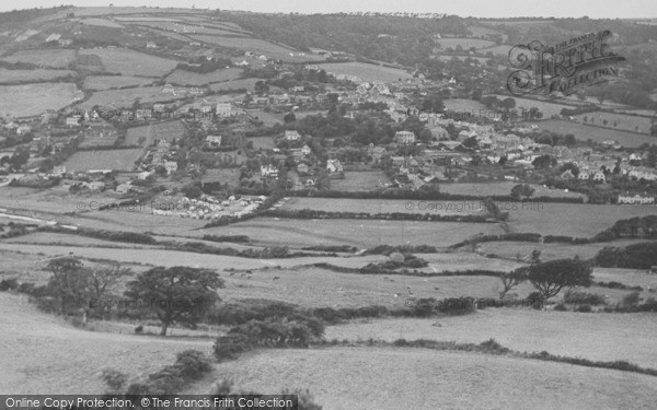 Photo of Charmouth, From Seadown c.1955